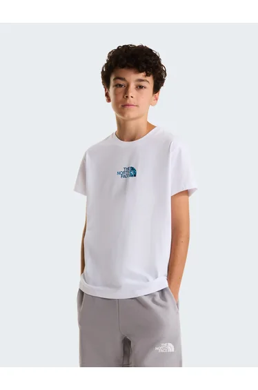 تيشيرت قطن ذا نورث فيس أبيض