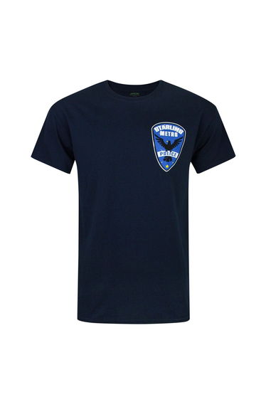 Arrow Mens Starling City Metro Police T-Shirt - Blue