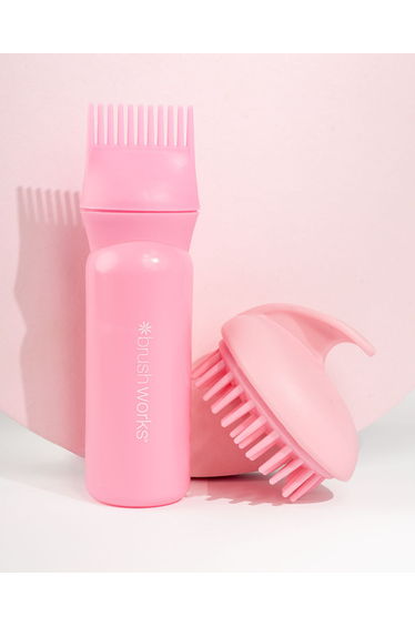 Brushworks Healthy Hair Oil Set
