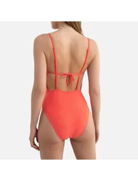 La Redoute Collections Orange Swimsuit - 1