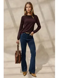 Crew Neck Basic Sweater