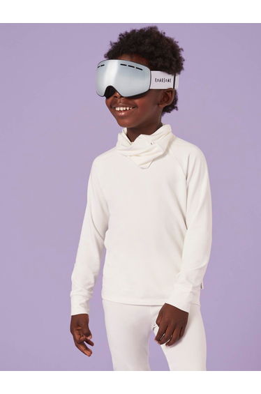 Kids Ski Goggles in Silver