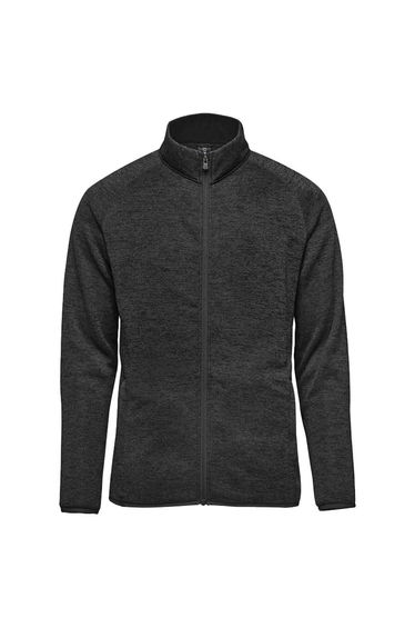 Stormtech Mens Full Zip Fleece Jacket - Black Heather