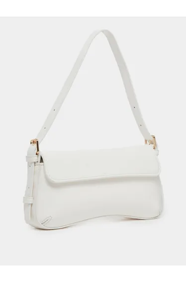 حقيبة كتف - أبيض