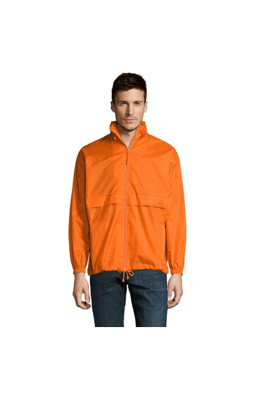 SOLS Surf Windbreaker Lightweight Jacket - Orange