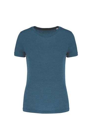 Proact Womens/Ladies Triblend Sports T-Shirt - Duck Blue Heather