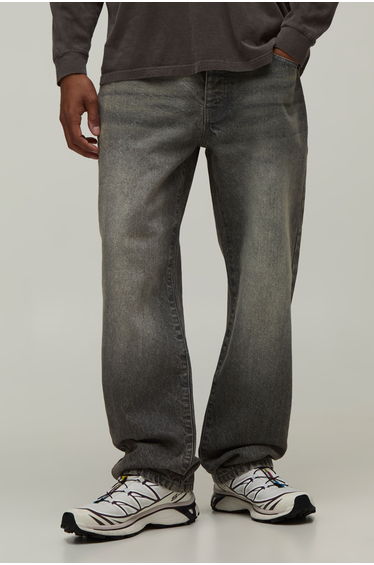 Essential Straight Fit Jeans - stone