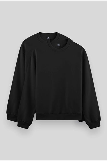 TOMMY Men's Plain Crew Neck Sweatshirt product thumbnail 2