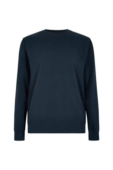 Kustom Kit Mens Piqué Regular Sweatshirt - Navy