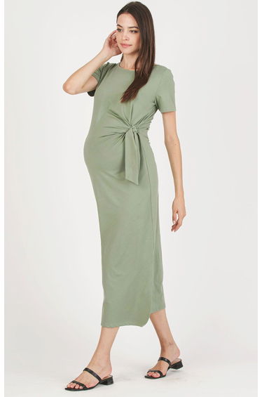 Karen Knot Maternity Dress