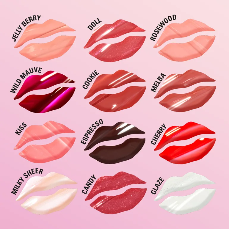 Revolution Pout Bomb Plumping Gloss Wild Mauve Pink - 8