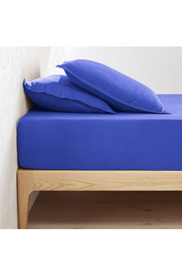 Linot 35cm High 100% Washed Linen Fitted Sheet
