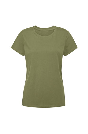 Mantis Womens/Ladies Essential T-Shirt - Dusty Olive