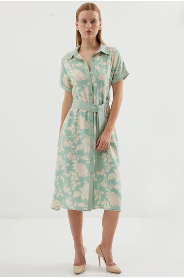 BDART Flowering Midi Dress with Bow