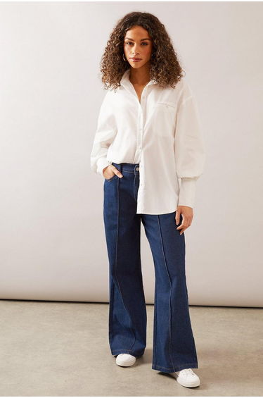 Cotton Pocket Detail Shirt