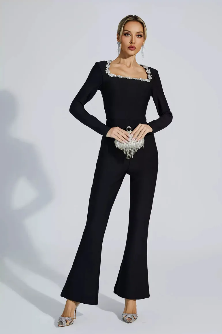 Berkley Black Diamond Jumpsuit - 5