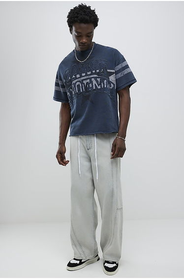 Black Oversized Fit Saint Valley T-Shirt