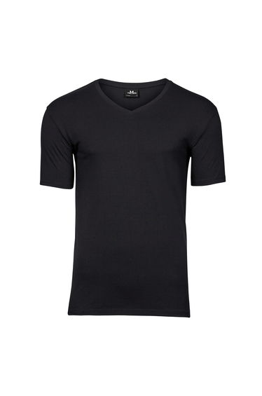 Tee Jays Mens Stretch T-Shirt - Black