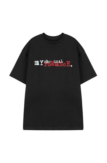 My Chemical Romance Unisex Adult Logo Short-Sleeved T-Shirt - Black