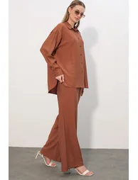 BDART Textured Button-Up Long Sleeve Shirt - 3