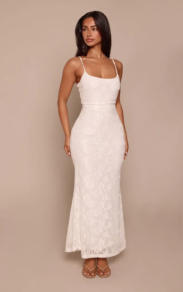 petite white maxi dress Cotton Poplin Shirred For an elevated finish Maxi White Dresses | Nordstrom
