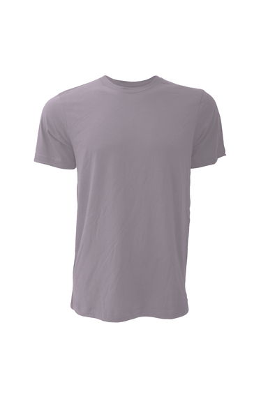 Canvas Unisex Jersey Crew Neck T-Shirt / Mens Short Sleeve T-Shirt - Storm Grey