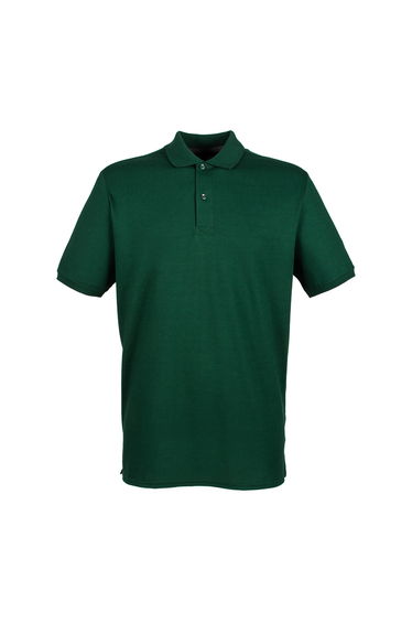 Henbury Mens Modern Fit Cotton Pique Polo Shirt - Bottle