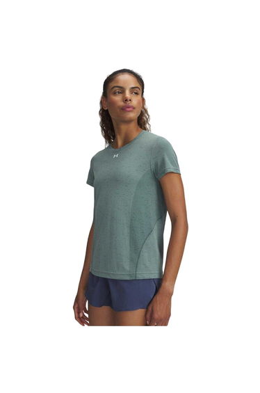 Under Armour Womens/Ladies Vanish Seamless T-Shirt - Green/White