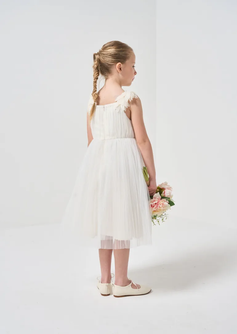 Angel & Rocket White Shoulder Dress - 1