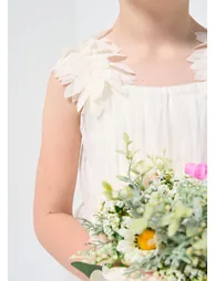 Angel & Rocket White Shoulder Dress - 2