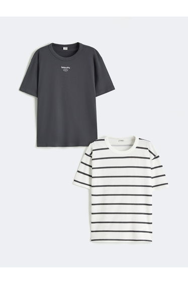 Boys' Crew Neck T-Shirt Set of 2