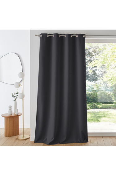 Voda Double-Sided Single Blackout Curtain with Eyelets