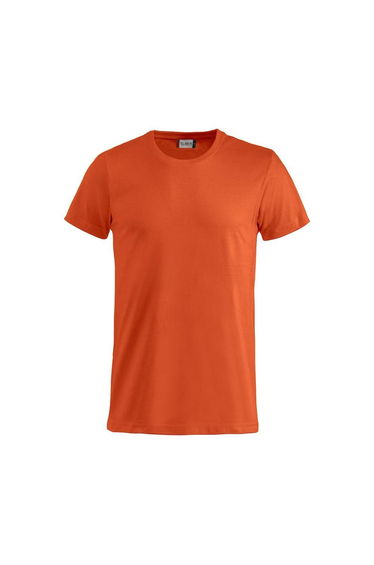 Clique Mens Basic T-Shirt - Blood Orange