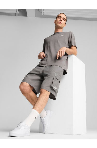 Essentials No.1 Logo Woven Cargo 9inch Shorts