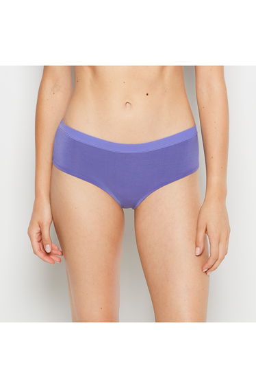 Hipster Panty With Vanishing Trim in Purple Opulence