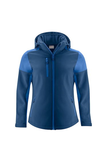 Printer Womens/Ladies Prime Soft Shell Jacket - Cobalt Blue/Navy