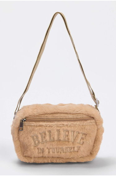 Brown Girl's Shoulder Bag