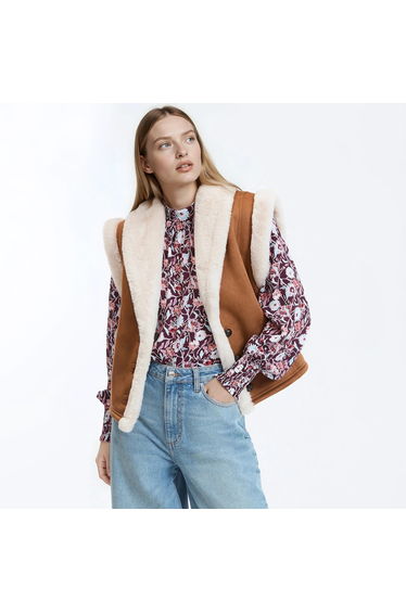 Short Button-Up Jacket For Full Winter