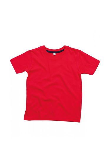 Babybugz Childrens/Kids Supersoft T-Shirt - Red/Navy