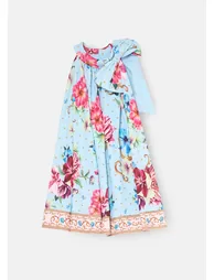 Amelia Print Bow Swing Dress - Multi - 4