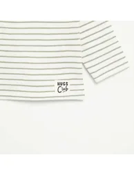 Long-sleeved Baby Terry T-shirt WHITE - 3