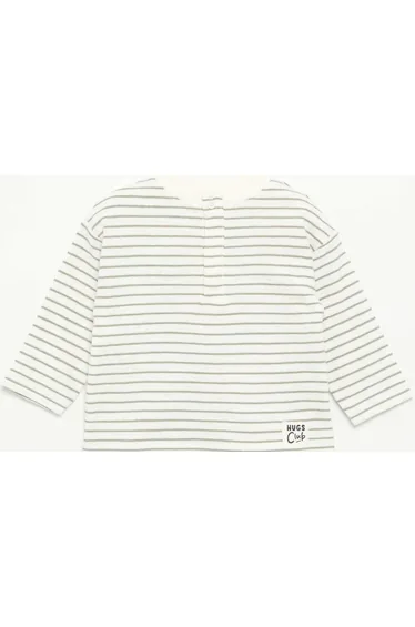 Long-sleeved Baby Terry T-shirt WHITE