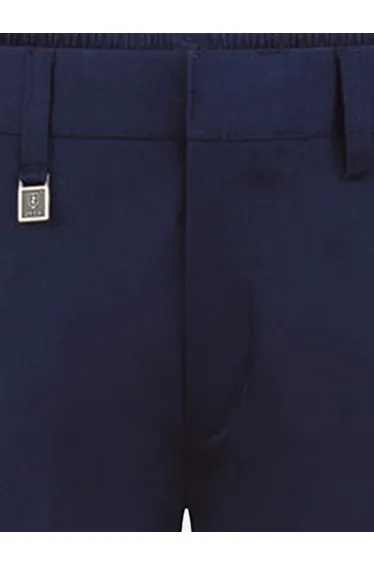 Boys School Standard Fit Trousers in Navy