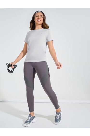 Logo Detail Short Sleeves Basic Top