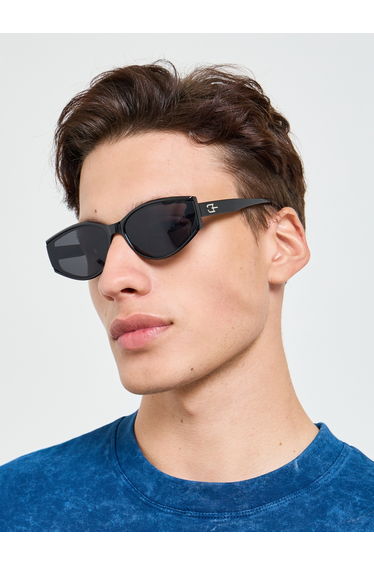 Solid Cat Eye Sunglasses