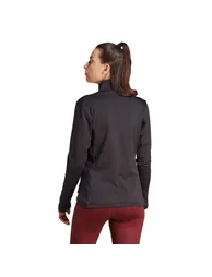 Women's adidas Terrex Multi Light Fleece Full-Zip Jacket in Black - 3