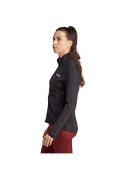 Women's adidas Terrex Multi Light Fleece Full-Zip Jacket in Black - 5