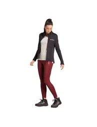 Women's adidas Terrex Multi Light Fleece Full-Zip Jacket in Black