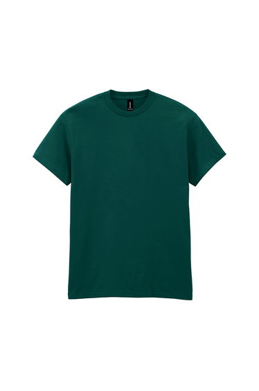 Gildan Adults Unisex Heavy Cotton T Shirt - Fan Marine Green