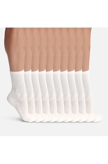 Pack of 10 Pairs of Ecodim Sport Crew Socks
